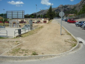 Perímetre zona esportiva abans d'urbanitzar