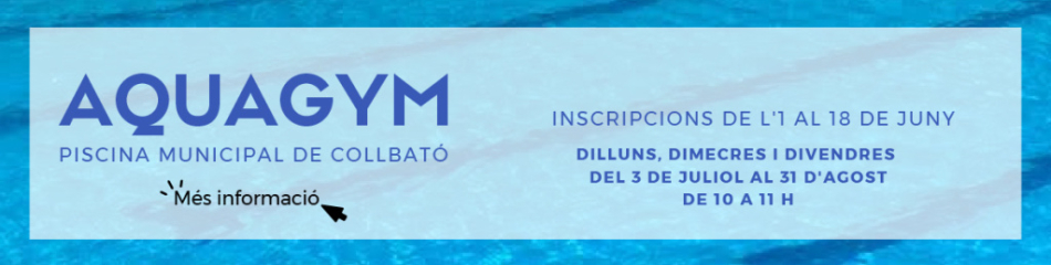 Banner aquagym 2023