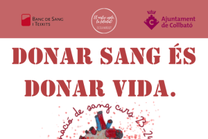 Cartell jornada donació de sang