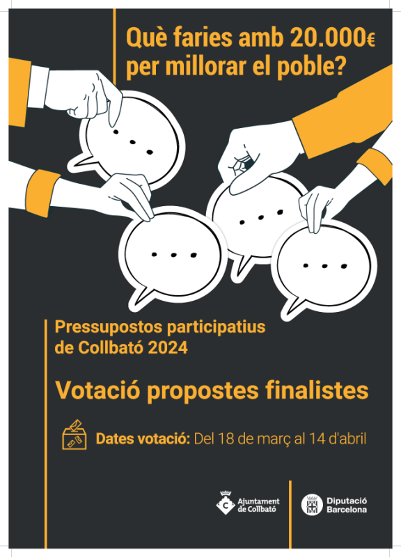 Procés votació pressupostos participatius