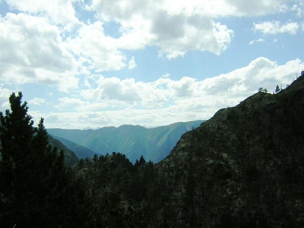 Vista dels Pirineus