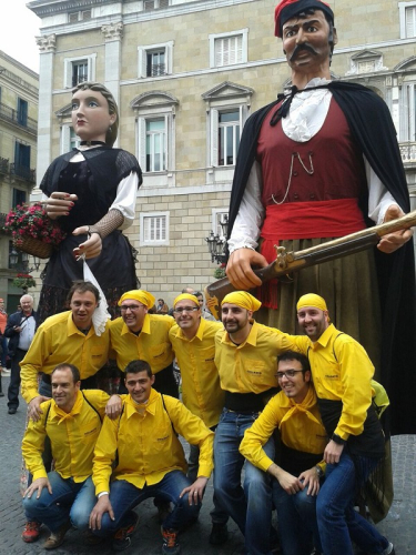 La colla i els gegants