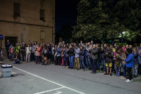 Presentació dels resultats del referèndum a Collbató