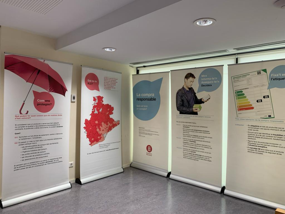 Exposició "Lidera el teu consum"
