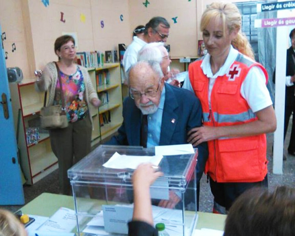 Creu Roja t'acompanya a votar
