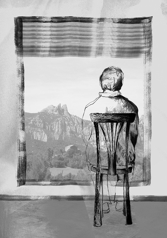 Una de les il·lustracions de l'Alba Cárcamo per al llibre