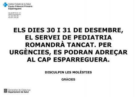 Horari Ambulatori 2