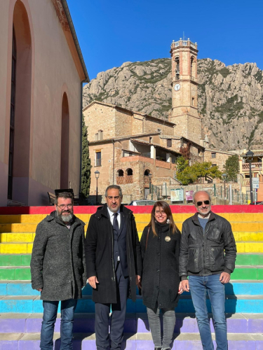 Visita del Delegat del Govern pel nucli antic