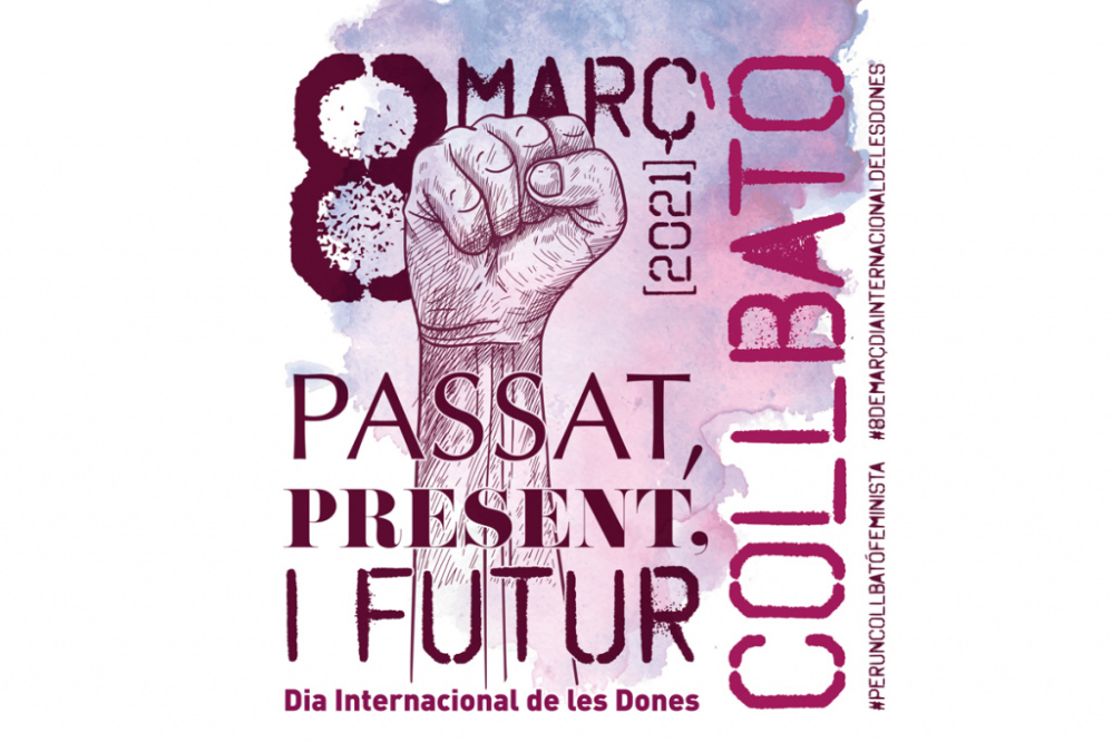 Imatge del 8-M a Collbató