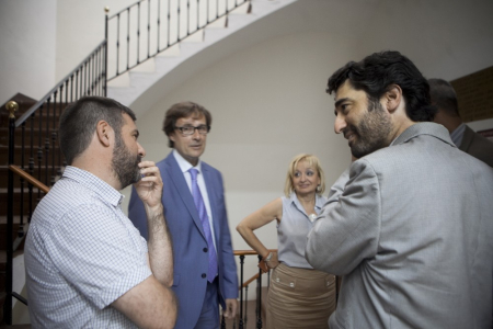 Visita del secretari per a la Governança de les Tecnologies de la Informació i la Comunicació