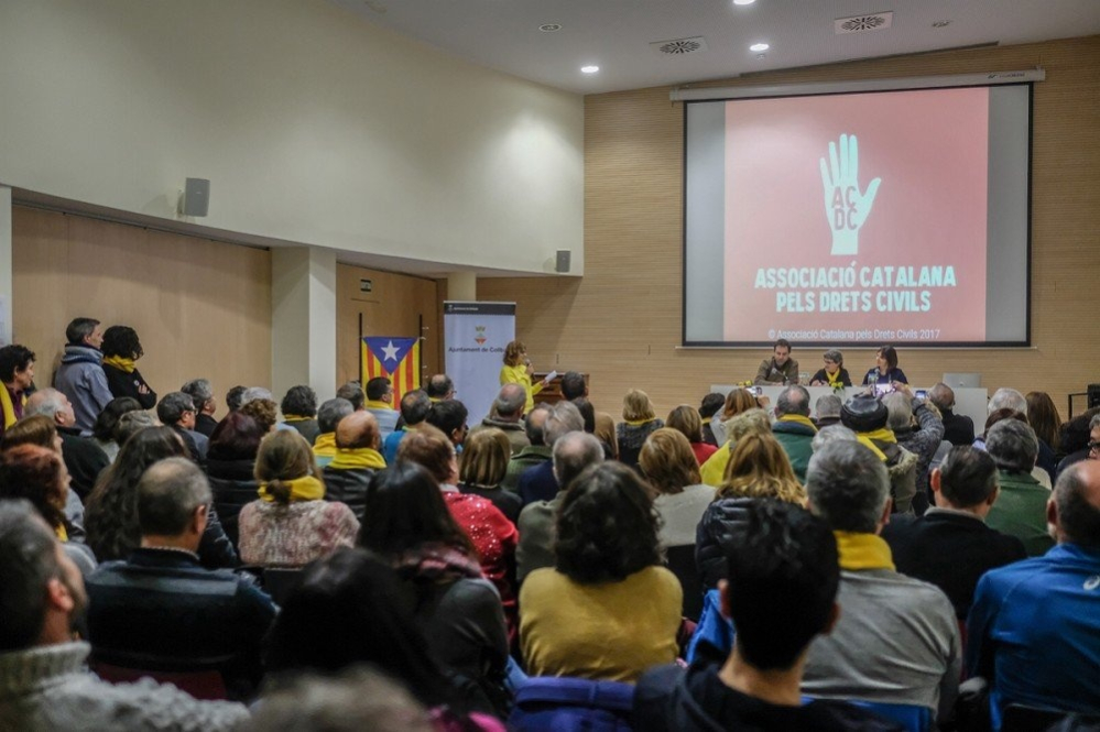 La presentació de l'associació, al Casal de Cultura