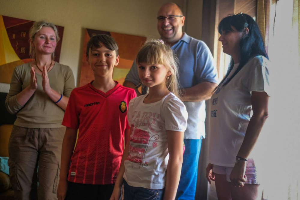 Rebuda a les persones acollides, l'any passat, a Collbató.