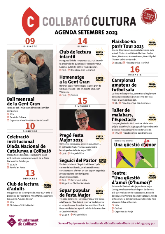 Agenda setembre 2023