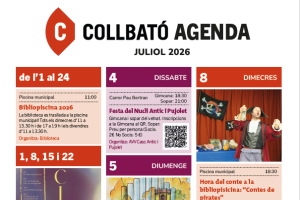 Agenda Collbató Juliol 2026