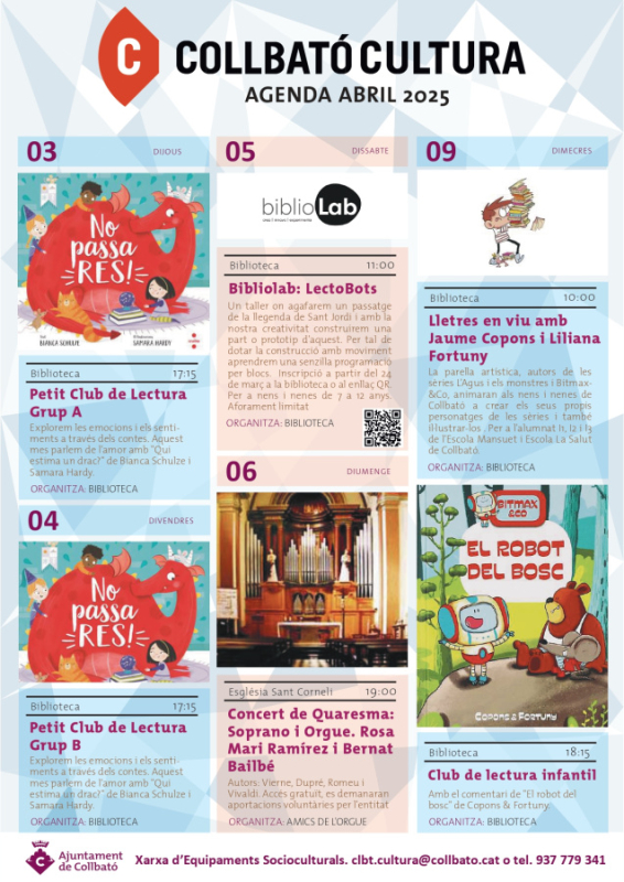 AGENDA ABRIL 2025
