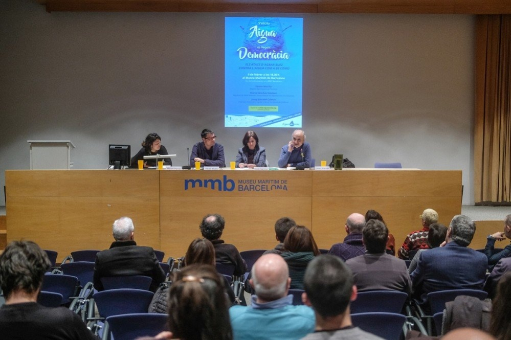 Josep Estradé, a la jornada organitzada per Aigua És Vida