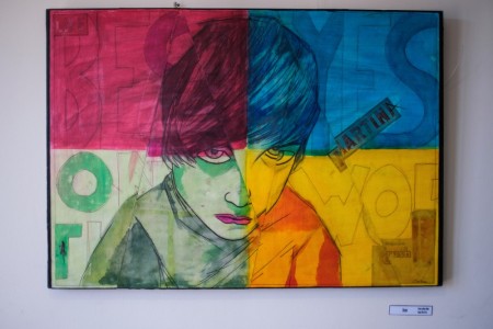 Inauguració de l'exposició de l'Alberto Orellana