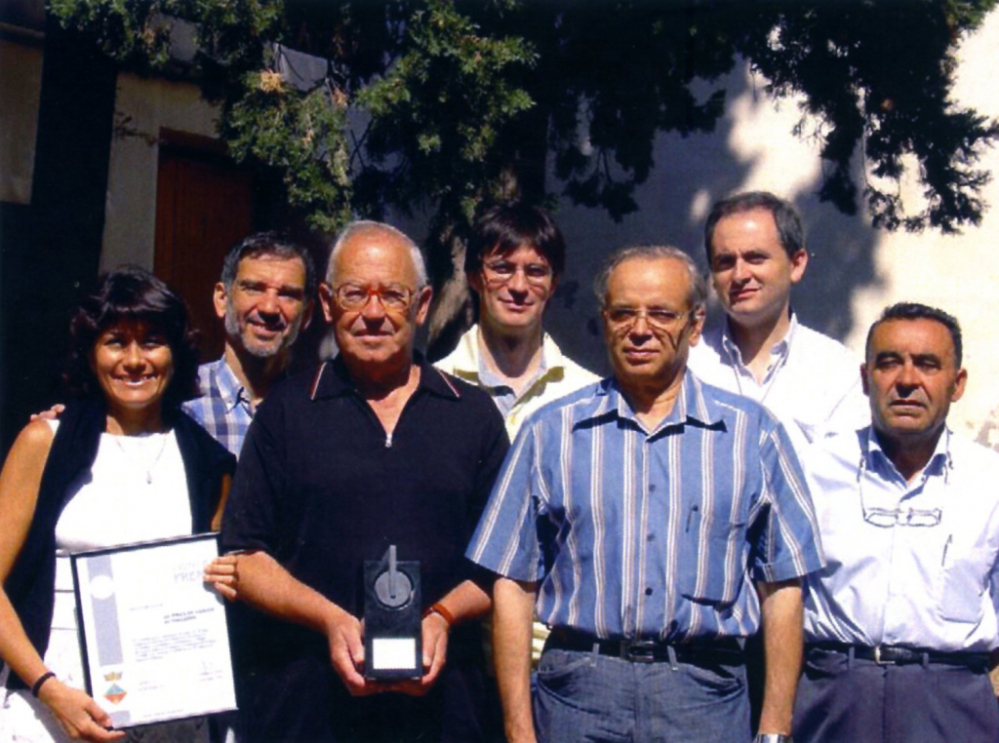 Ha mort Gilberto Pérez. A la foto, de la Junta de l'Associació d'Amics de l'Orgue, era el tercer comptant des de l'esquerra