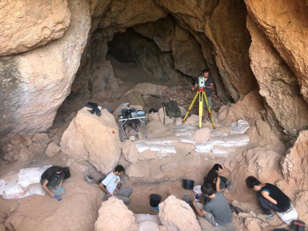 Visita excavacions Cova Freda i Gran