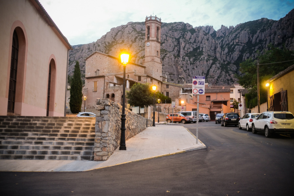 Nou asfaltat al Passeig Mansuet