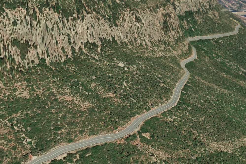 La carretera B-112.