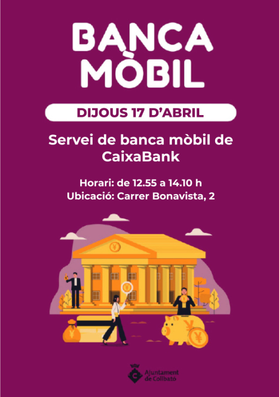 Banca Mòbil dijous 17 abril