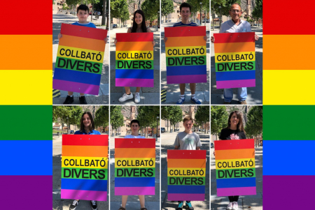 L'Ajuntament de Collbató ha penjat banderoles de conscienciació i ha realitzat una sèrie de fotografies per commemorar, avui, dia 28 de juny, el Dia Internacional de l'Orgull Lesbià, Gai, Transsexual, Bisexual i Intersexual.