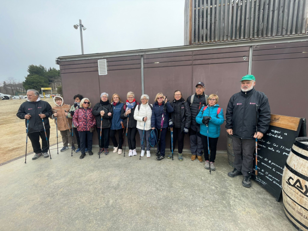 Marxa nòrdica a Esplugues