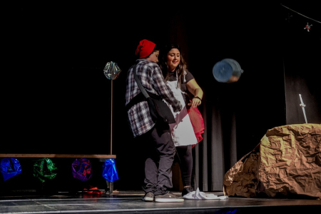 Actuació del grup de teatre Boches