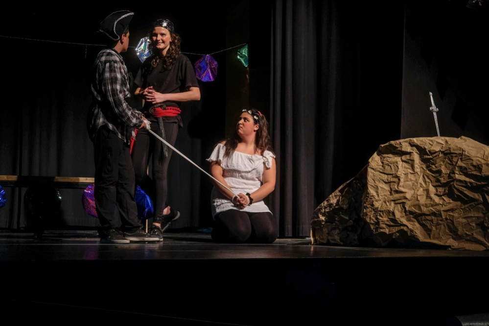 Actuació del grup de teatre Boches