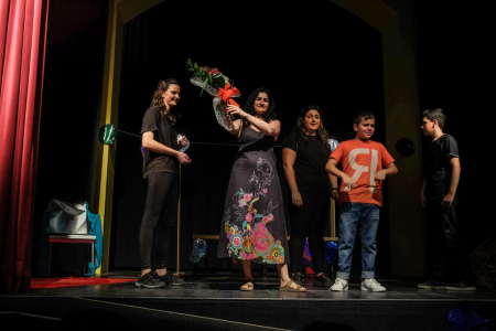 Actuació del grup de teatre Boches