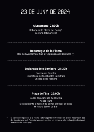 Programa Sant Joan