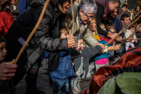 Cagatió a la plaça de l'Església