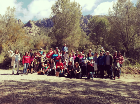 Foto de grup de la caminada.