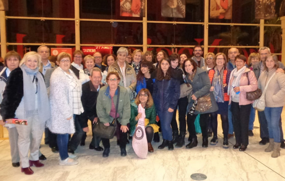 Els espectadors collbatonins, al Teatre Nacional de Catalunya