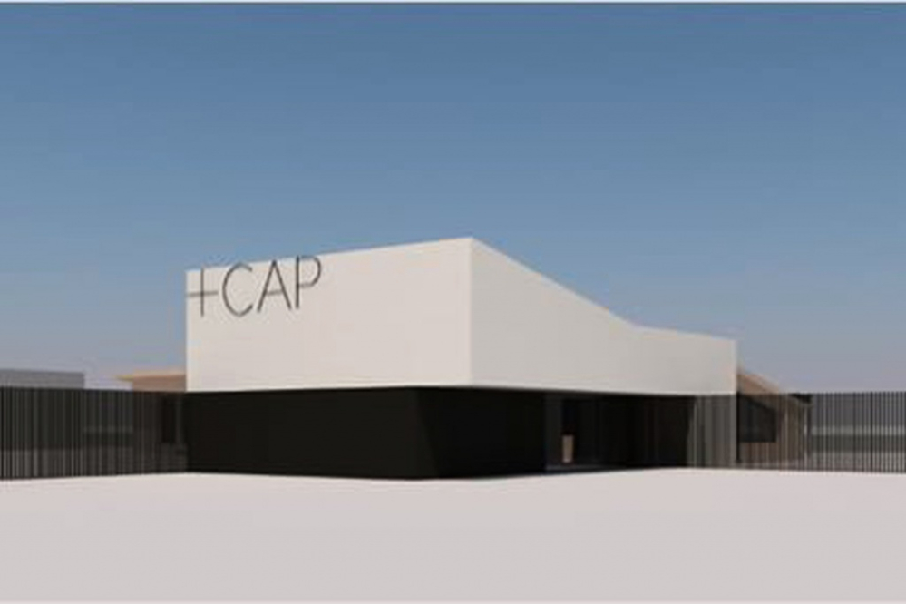 Imatge virtual del nou CAP de Collbató, a l´edifici de les antigues escoles. Imatge: Diputació de Barcelona