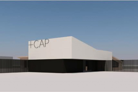 Imatge virtual del nou CAP de Collbató, a l´edifici de les antigues escoles. Imatge: Diputació de Barcelona