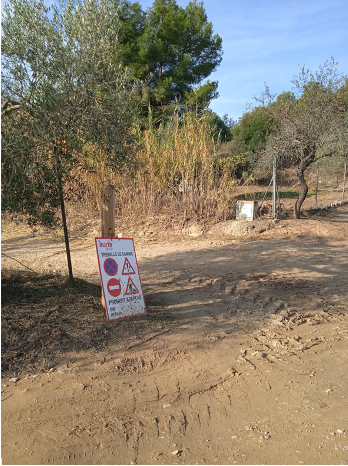 Actuació de millora de camins