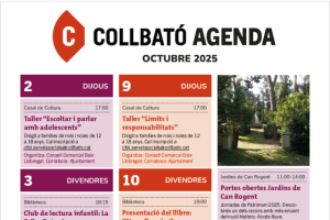 Agenda Collbató Octubre 2025