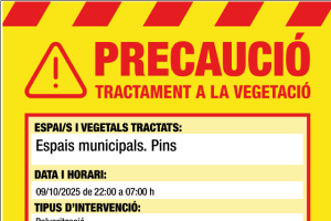 Tractament a la vegetació