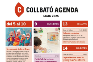 Portada Agenda Maig 2025