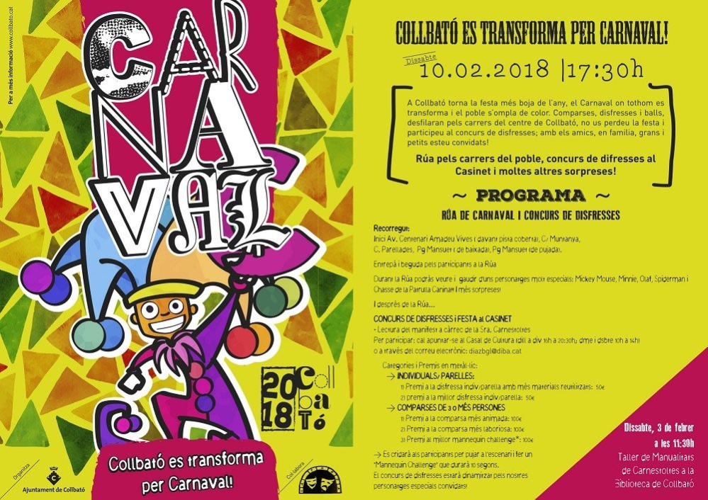 Arriba el Carnaval a Collbató