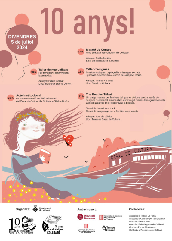 Cartell Aniversari 10è