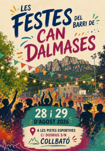 Cartell Festa del Barri Can Dalmases