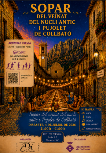 Cartell Festa Major Nucli Antic i el Pujolet