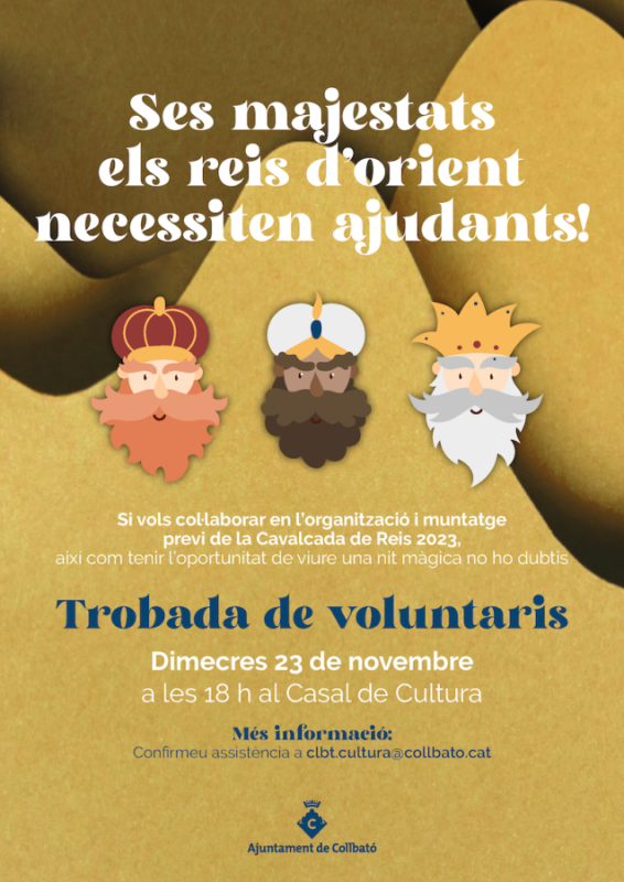 Vols participar a la cavalcada?