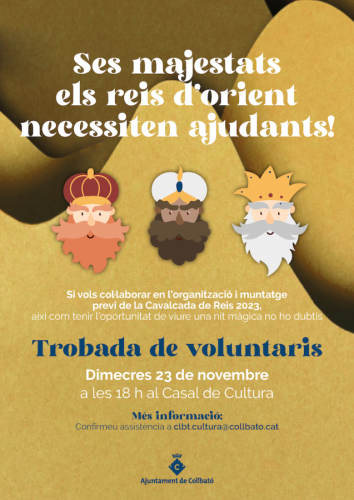 Vols participar a la cavalcada?