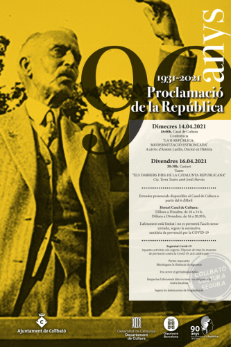 Cartell 90è aniversari repúiblica