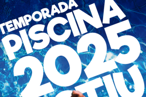 Cartell Piscina Estiu 2025