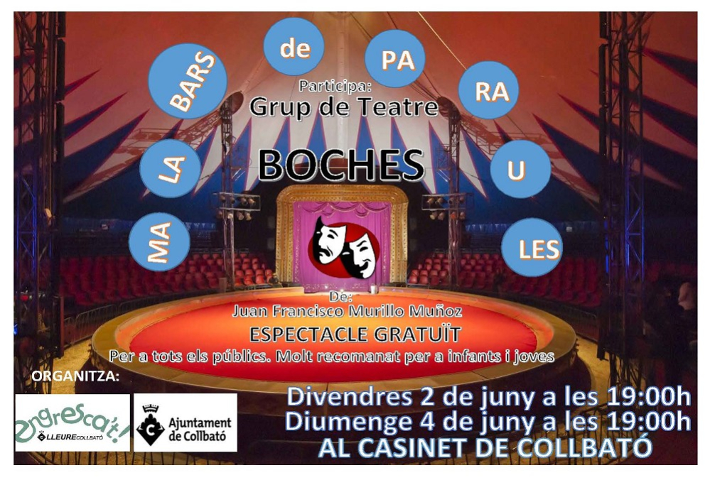 Cartell de l'obra "Malabars de Paraules"